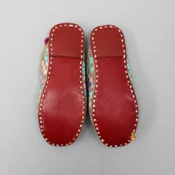 Fashion Checks Multicolour Glittery Jutti Shoes