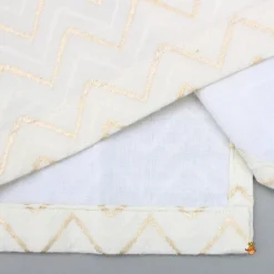 New Chevron Embroidered Off White Kurta And Dual Tone Dhoti BOY Indian Ethnic Wear | Ethnic Sets
