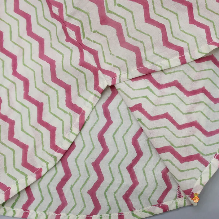 Hot Chevron Printed Multicolour Shirt BOY Shirts & Tees