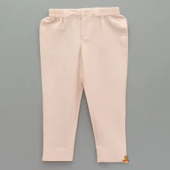Fashion Chevron-Embroidered Pink Kurta And Pant BOY Indian Ethnic Wear | Ethnic Sets