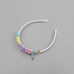 Best Colourful Artificial Flower And Butterfly Embellished Hairband Hair Accessories | Hair Bands
