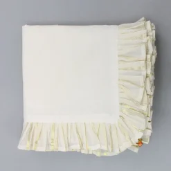 New Cream Embroidered Top And Lehenga With Dupatta Ethnic Wear | Lehengas & Ghagras