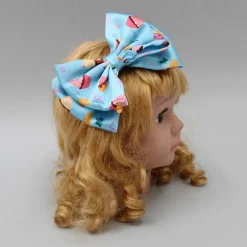 Sale Cup Cakes Printed Bowie Hair Clip Hair Accessories | Hair Clips
