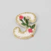 Hot Cut Dana And Beads Embellished S Alphabet Hair Clip Hair Accessories | Hair Clips