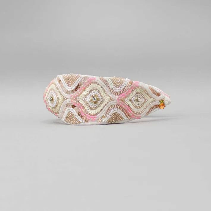 New Cut Dana Embroidered Hairband Hair Accessories | Hair Bands