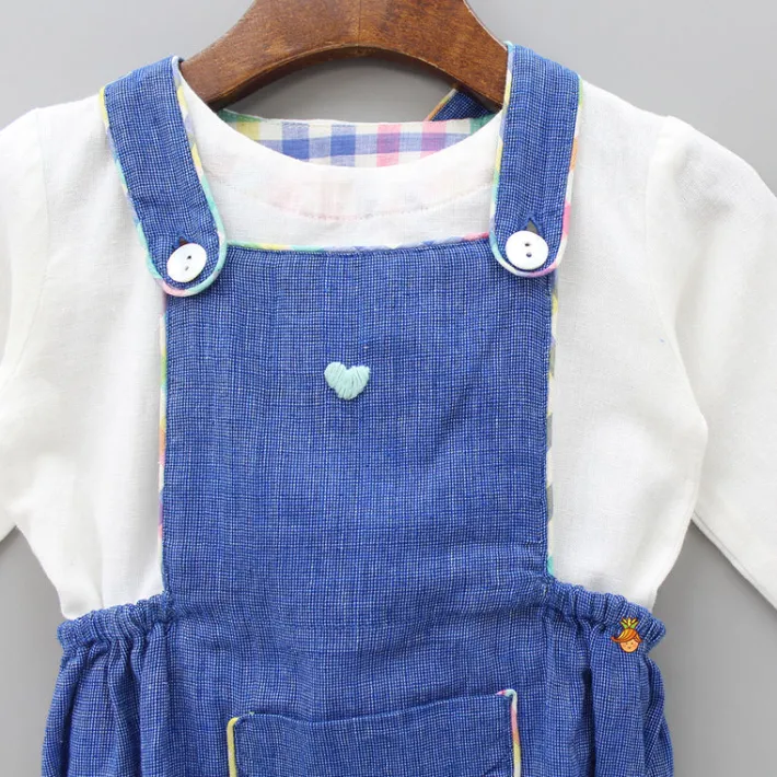 Fashion Cute Dungaree Style Bodysuit Set BOY Baby Essentials | Baby Essentials