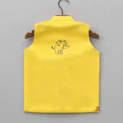 Hot Cute Elephant Embroidered Jacket BOY Indian Ethnic Wear | Ethnic Jackets