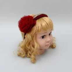 Clearance Cute Floral Maroon Hair Band Hair Accessories | Hair Bands