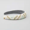 Fashion Delightful Pearly And Sequined White Hair Band Hair Accessories | Hair Bands