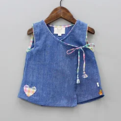 Hot Dress With Angarkha Jacket And Bloomer Baby Essentials | Infant Clothing