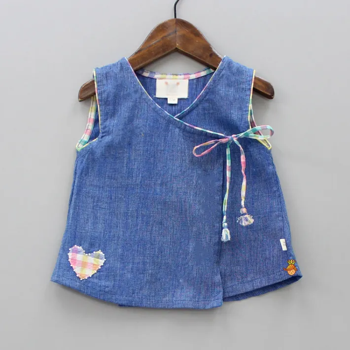Hot Dress With Angarkha Jacket And Bloomer Baby Essentials | Infant Clothing