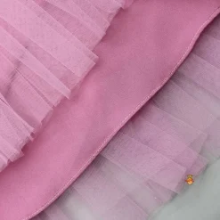 Online Dual Bow Enhanced Pink One Shoulder Dress Dresses & Sets | Dresses