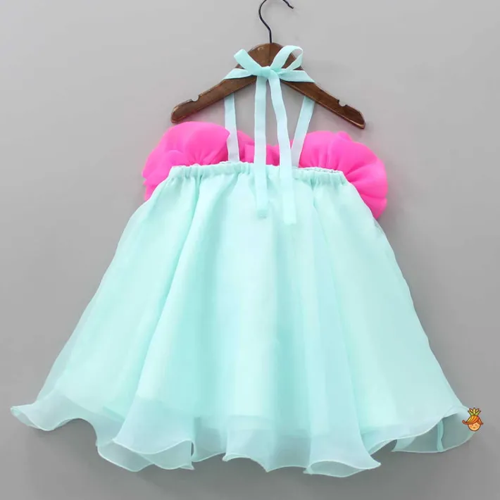 Outlet Dual Tone Halter Neck Dress Dresses & Sets | Dresses
