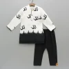 Best Dual Tone Printed Embellished Kurta And Pyjama BOY Indian Ethnic Wear | Ethnic Sets