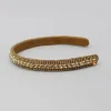 Discount Elegant Artificial Stone Embroidered Hairband Hair Accessories | Hair Bands
