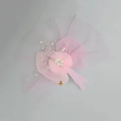 Online Elegant Pink Floral Hair Clip Hair Accessories | Hair Clips