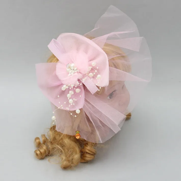 Online Elegant Pink Floral Hair Clip Hair Accessories | Hair Clips