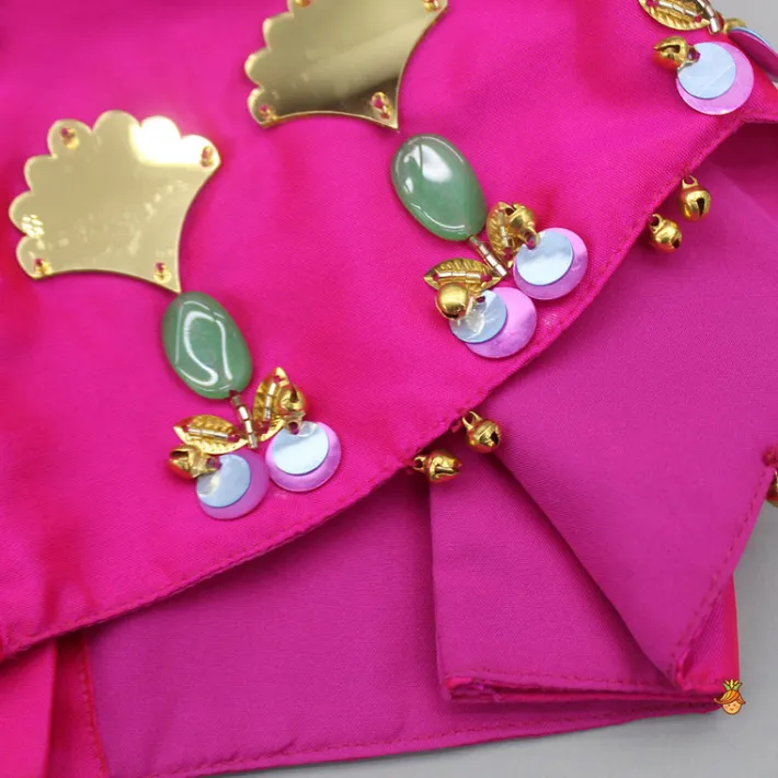 Sale Embellised Pink Top And Lehenga With Dupatta Ethnic Wear | Lehengas & Ghagras