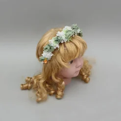 Discount Embellished Braided White Head Band Hair Accessories | Head Bands
