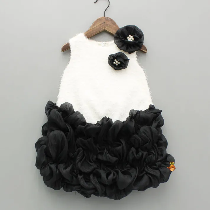 Fashion Embellished Dress With Ruffled Detailing Dresses & Sets | Dresses