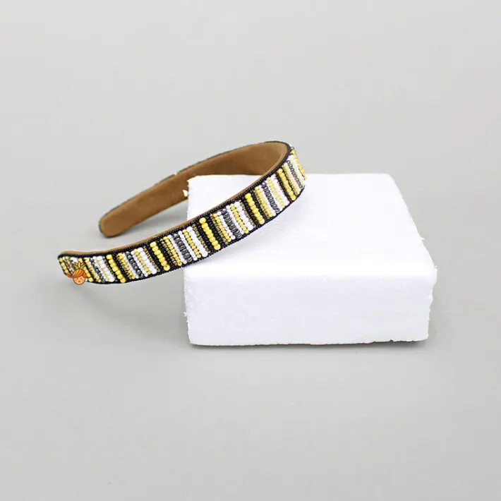 Outlet Embellished Hairband With Beads Hair Accessories | Hair Bands