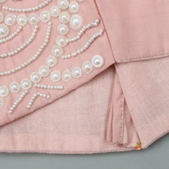 Fashion Embellished Peach Top And Brocade Lehenga Ethnic Wear | Lehengas & Ghagras