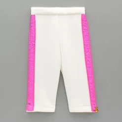 Outlet Embellished White Blazer Style Top With Pant And Bow Hairclip Dresses & Sets | Sets