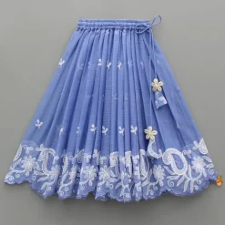 Online Embroidered And Embellished Top With Lehenga And Dupatta Ethnic Wear | Lehengas & Ghagras