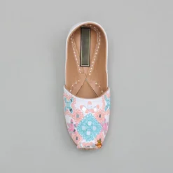 Outlet Embroidered And Faux Mirror Work Jutti BOY Shoes | Shoes