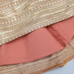 Hot Embroidered And Lace Work Top With Lehenga And Dupatta Ethnic Wear | Lehengas & Ghagras