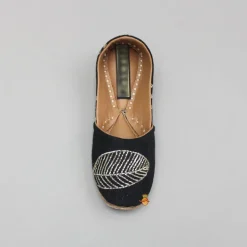 Hot Embroidered Black Jutti BOY Shoes | Shoes