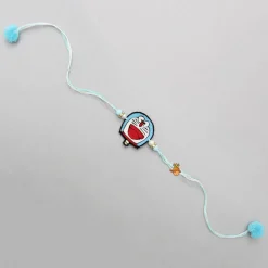 Discount Embroidered Cartoon Character Blue Rakhi BOY Rakhis | Rakhis