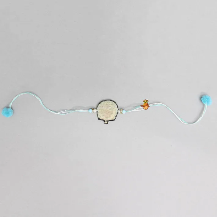 Discount Embroidered Cartoon Character Blue Rakhi BOY Rakhis | Rakhis
