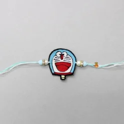 Discount Embroidered Cartoon Character Blue Rakhi BOY Rakhis | Rakhis
