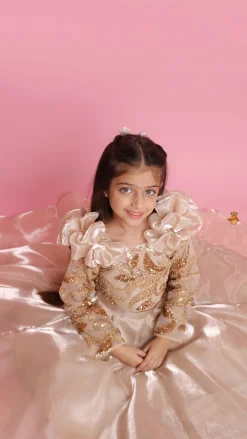 Fashion Embroidered Elegant Ruffle Detailed Top And Lehenga Ethnic Wear | Lehengas & Ghagras