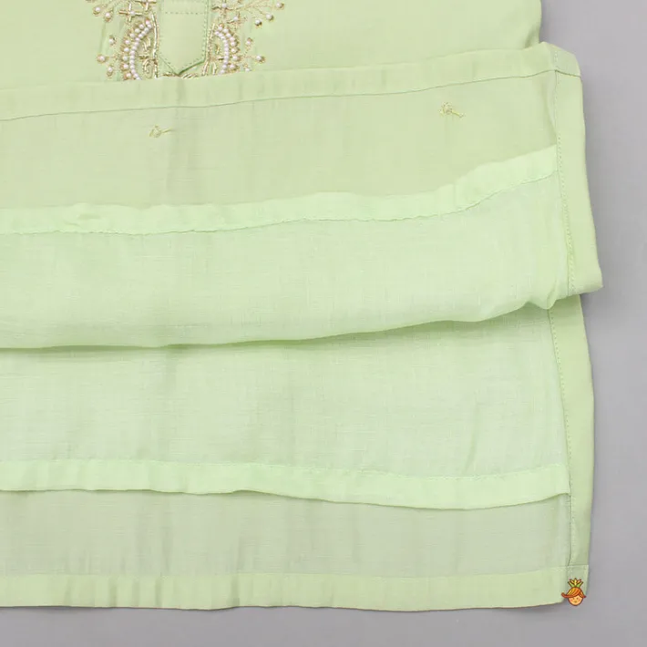 Fashion Embroidered Green Kurta And Pyjama BOY Indian Ethnic Wear | Ethnic Sets