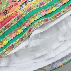 Discount Embroidered Heart Shaped Top And Multicolour Lehenga With Dupatta Ethnic Wear | Lehengas & Ghagras