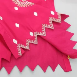Best Embroidered Pink Kurti With Sharara And Dupatta Ethnic Wear | Palazzos & Shararas
