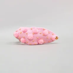 Online Embroidered Pom Pom Hairband Hair Accessories | Hair Bands