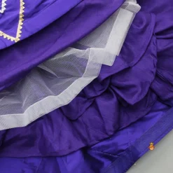 Outlet Embroidered Purple Top And Lehenga With Net Dupatta Ethnic Wear | Lehengas & Ghagras