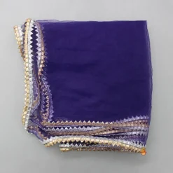 Outlet Embroidered Purple Top And Lehenga With Net Dupatta Ethnic Wear | Lehengas & Ghagras