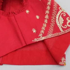 Online Embroidered Red Top With Lehenga Lehengas & Ghagras | Ethnic Wear