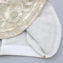 New Embroidered Stylish Hem Beige Top And Pleated Lehenga Ethnic Wear | Lehengas & Ghagras