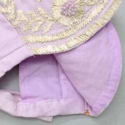 Discount Embroidered Stylish Hem Lavender Top And Pleated Lehenga Ethnic Wear | Lehengas & Ghagras