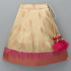 Best Embroidered Top And Lehenga With Net Pink Dupatta Ethnic Wear | Lehengas & Ghagras