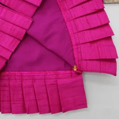 Sale Embroidered Top With Puff Sleeves And Pattu Style Lehenga Ethnic Wear | Lehengas & Ghagras