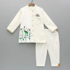Hot Embroidered Velvet Sherwani And Pant BOY Indian Ethnic Wear | Sherwani Sets