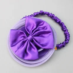 Discount Embroidered Yoke Trail Purple Dress With Detachable Bow And Matching Swirled Bowie Headband Dresses & Sets | Dresses