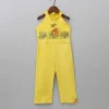 Discount Embroidered Yoke Yellow Jumpsuit Dresses & Sets | Jumpsuits