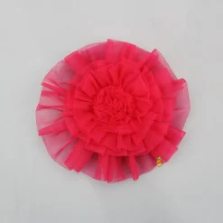 Sale Enchanting Crimson Red Gathered Dress With Hair Clip Dresses & Sets | Dresses